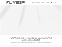 Tablet Screenshot of flysip.com